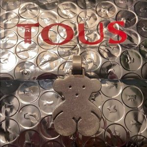 TOUS bear sterling silver pendant